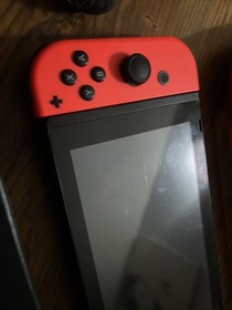 Nintendo Switch Model V2 32gb Internal - 64gb Micro SD w/ Game & Controller
