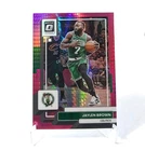 Jaylen Brown 2022-23 Donruss Optic Pink Hyper #32- Celtics