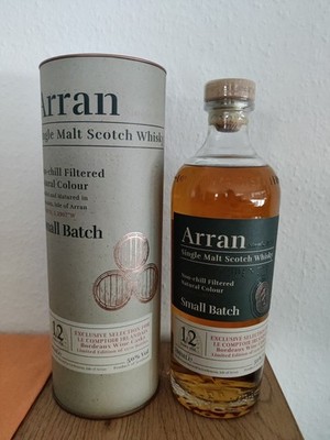 Arran 12 Jahre Bordeaux Cask, Single Malt Scotch Whisky, 50%