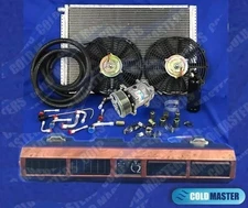Universal Underdash A/C Kit 223-W 12V Evaporator w/ Elec Harness-PK-8 Serpentine