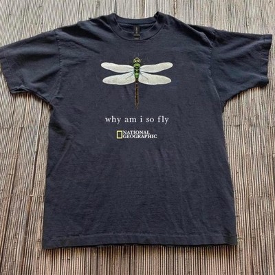 National Geographic ''why am i so fly'' dragonfly Unisex T-Shirt S-5XL