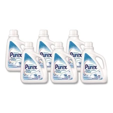 Purex 2420006040CT 75 oz. Free and Clear Liquid Detergent - Unscented (6/CT) New