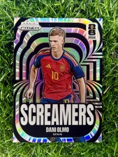 2026 Panini Prizm Fifa World Cup - Screamers Dani Olmo #18 Silver Prizm