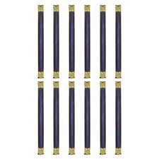 12Pcs Metal Internal Flex Frame, 18cm/7.1" Purse Frame Handbag Hinges, Bronze