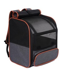 Cat Backpack Carrier, Breathable  Foldable Pet Carriers for Cats, Small Dogs...