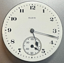 1921 16S ELGIN 291 M 7 7J OF PS Pocket Watch Movement RUNS S99