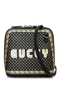 Sac bandoulière Gucci noir Sega Dome Mini 118577670