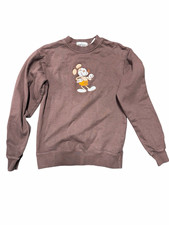 Disney Parks Mickey Mouse Brown Crewneck Sweatshirt size XS