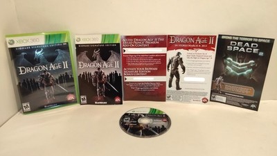 Ships FREE, Complete Dragon Age 2 II Bioware Signature Edition, 2010, Xbox 360