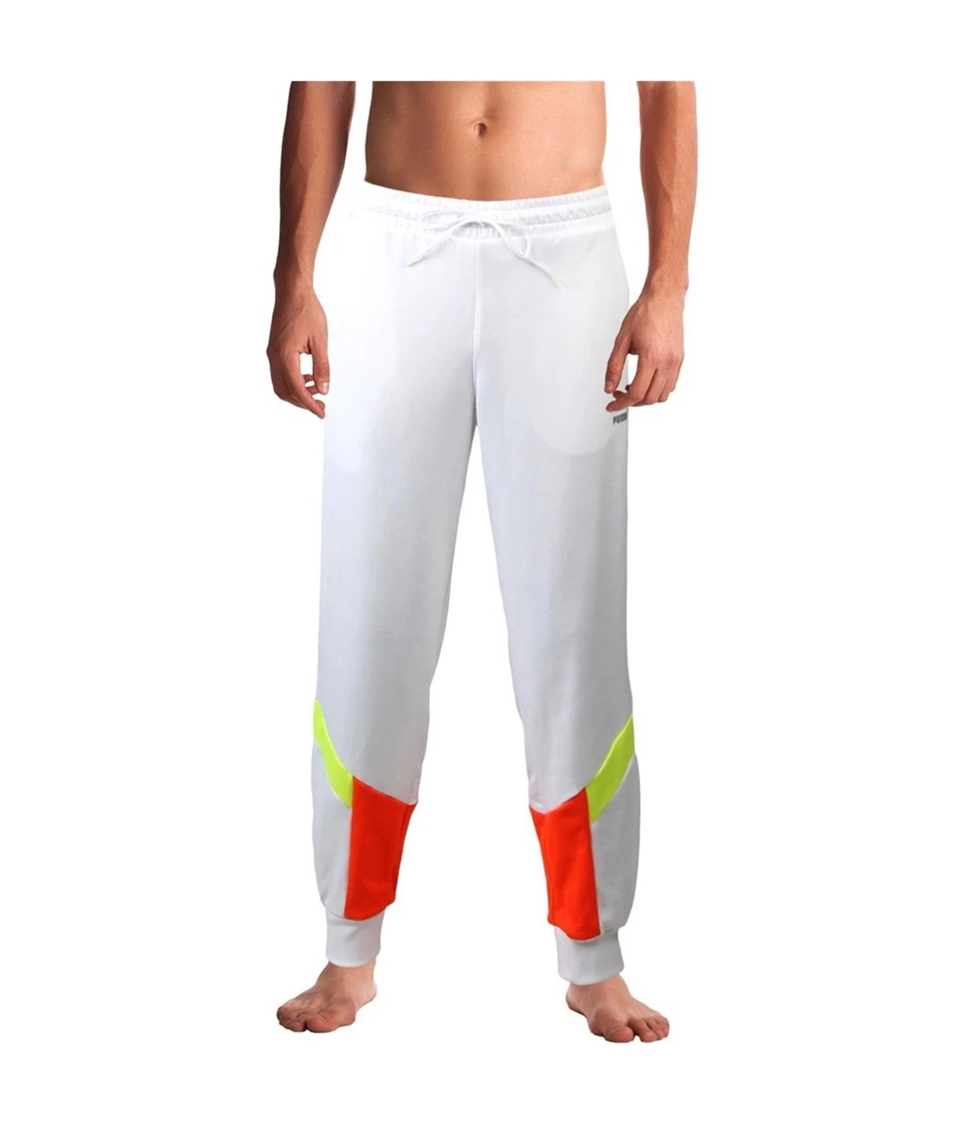 Puma Uomo Iconic MCS Pantaloni da Pista Atletica Bianco M 897190056291