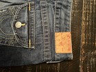 Vintage Y2K True Religion Bobby Skirt Big T ,  mermaid Jean denim skirt 27 — photo 3