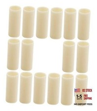 16Pcs Trailer Leaf Spring Bushing Kit 9/16" ID 11/16" OD 1-3/4" Long, Nylon
