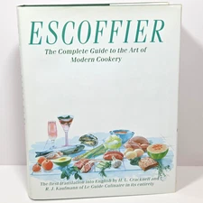 Escoffier Complete Guide to Art of Modern Cookery French Cuisine Vtg Cookbook