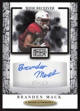 2021 SAGE HIT Low Series Auto Branden Mack #A53 Rookie Temple