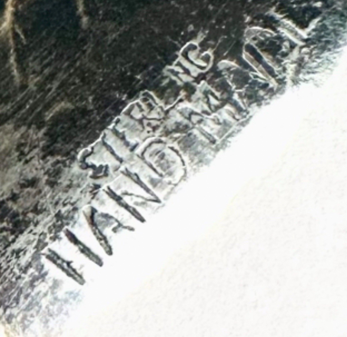 VTG Sterling Silver Hand Made Leaf Brooch Pin Hand Forged Unsigned Stuart Nye?