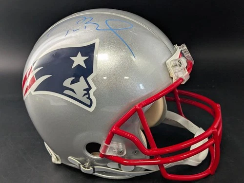 Tom Brady Signed New England Patriots Authentic Proline Helmet AUTO TriStar