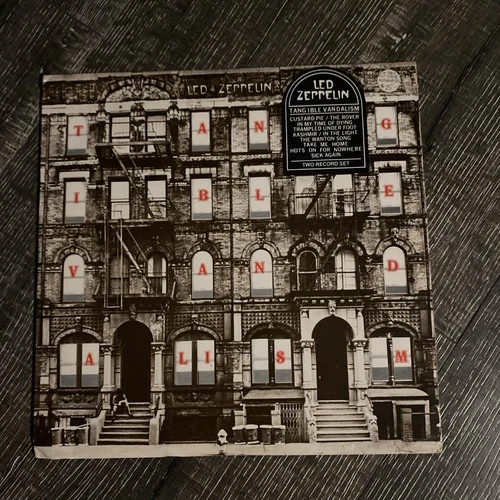 Led Zeppelin Tangible Vandalism 1987 Hard To Find Vinyl LP Record Rare  (S)