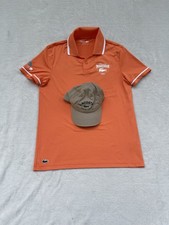 Lacoste Sport Miami Open 2025 Orange Polo Shirt, Size M, Regular Fit  Hat