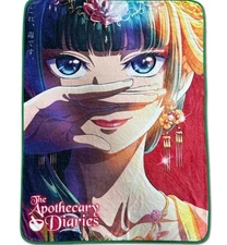 The Apothecary Diaries S1 Maomao Face Art Throw Blanket