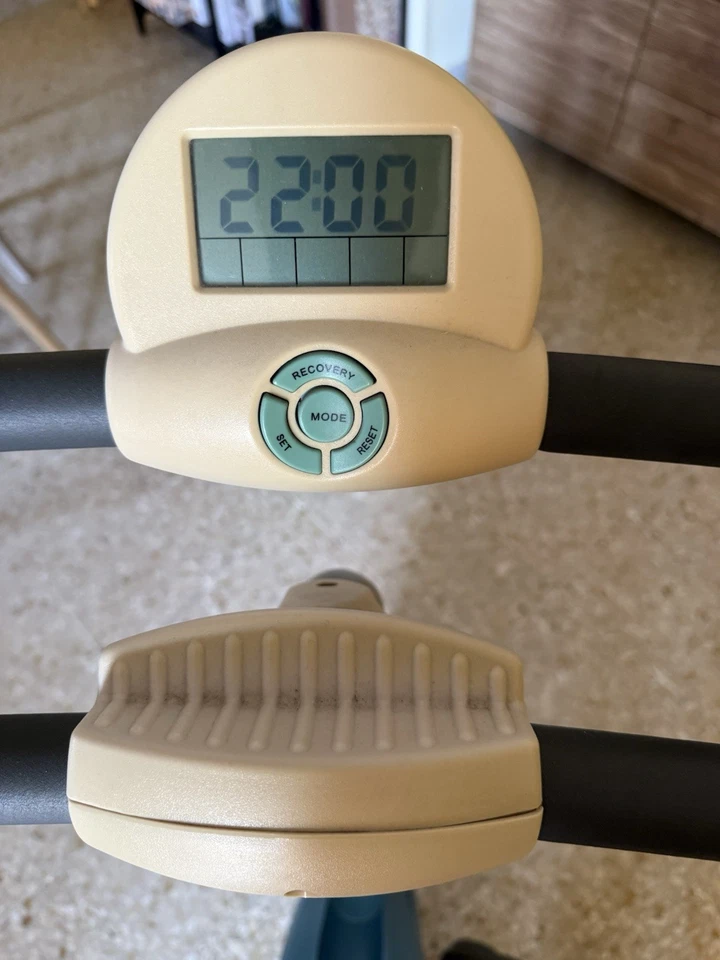 Cyclette DOMYOS VM 460, Blu e Grigia, Usata - Immagine 4 di 4