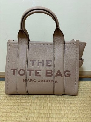 Marc Jacobs The Leather Mini Tote Bag Rose Dust 2-Wege Schultertasche...