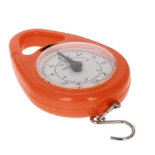 Utoolmart Hanging Spring Scale, 5kg ABS Plastic Portable Handheld Hanging Wei...