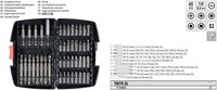 Yato Schraubendreher Bitsatz 45 Tlg. Kunststoffbox YT-04620