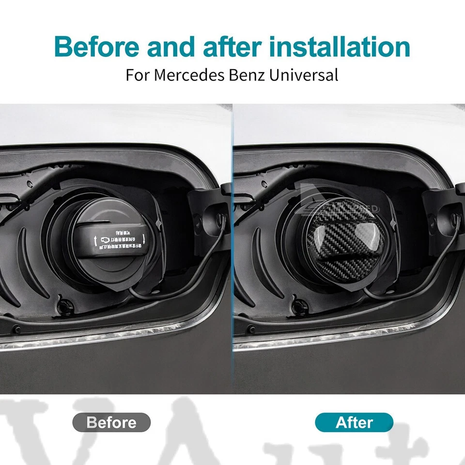 Крышка топливного бака из углеродного волокна для Audi A1 A2 A3 A4 A5 A7 A8 Q3 Q5 Q7 TT - Изображение 4 из 4