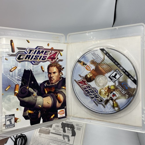 Time Crisis 4 Bundle w GunCon Box Instructions Sensors PS3 (Used) - Tested - Picture 18 of 24