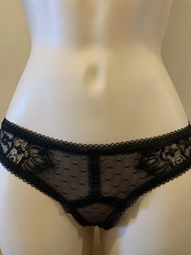 Maison Close Inspiration Divine Panty Black 6-8 BNWT Boxed Freepost