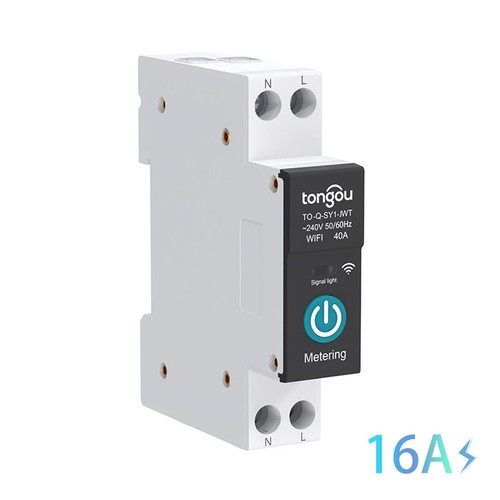 10-63A Wifi Smart Circuit Breaker 1P Remote Control Din Rail Home Tuya Switch-DE - Bild 10 von 16