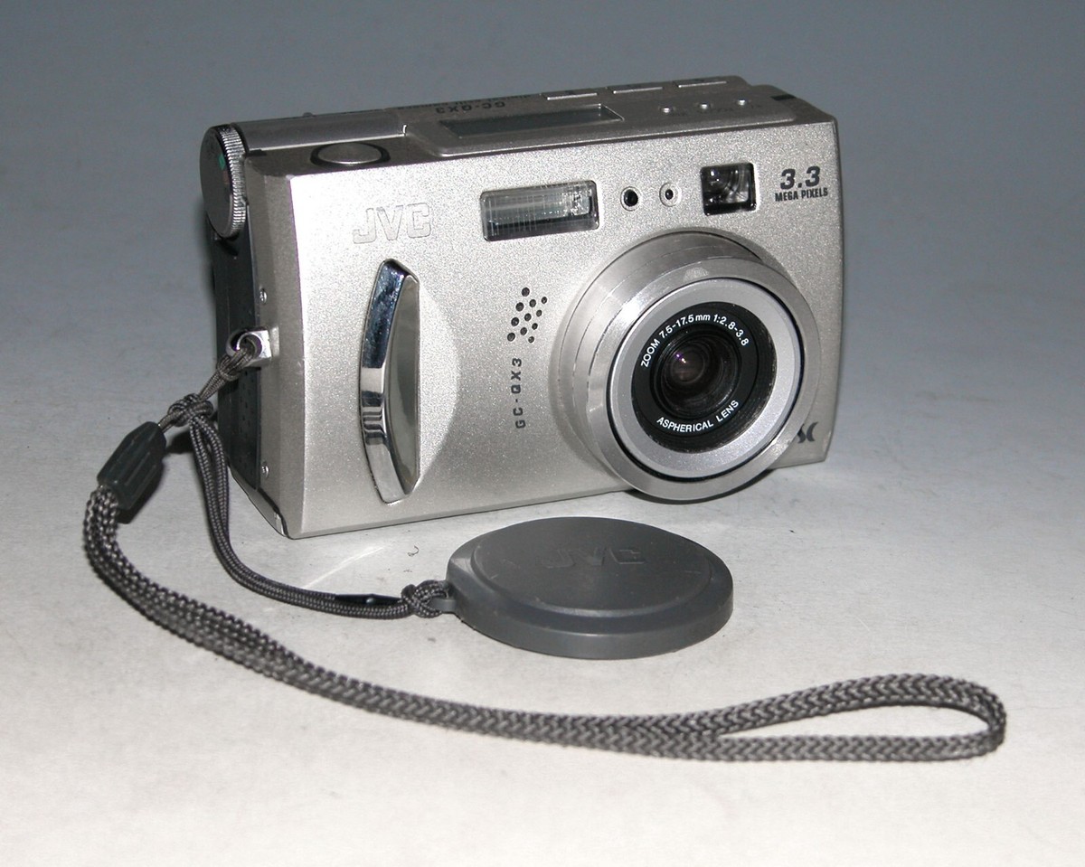 JVC GC-QX3U 3.3MP Compact Digital Camera | eBay