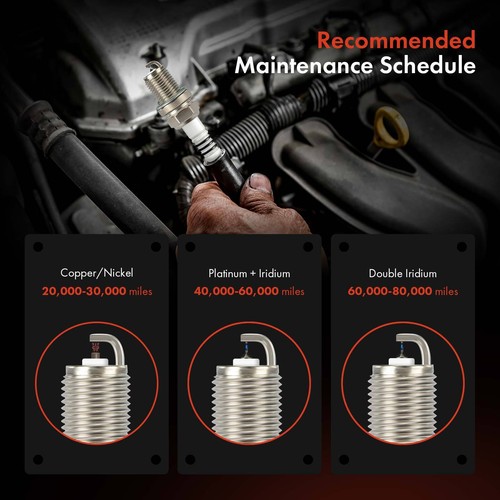 6x Iridium & Platinum Spark Plugs for Kia Cadenza Sorento Mitsubishi Volkswagen - Picture 5 of 8