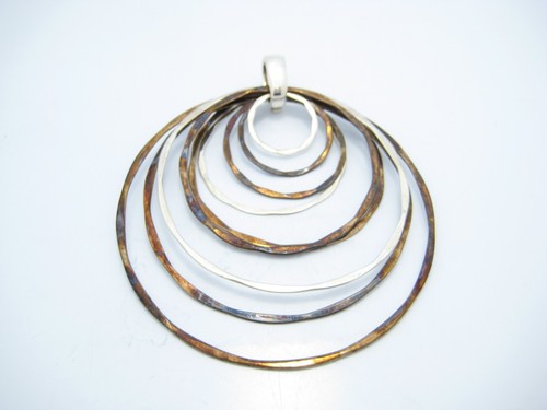 RLM Studio Sterling Silver Graduated Circles Pendant