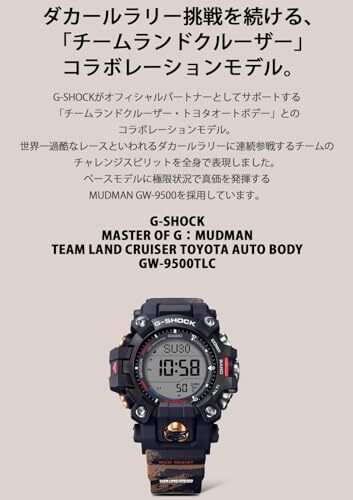 時計 G-SHOCK GW-9500TLC-1JR TEAM LAND CRUISER CASIO WATCH G-SHOCK TEAM LAND CRUISER TOYOTA AUTO BODY