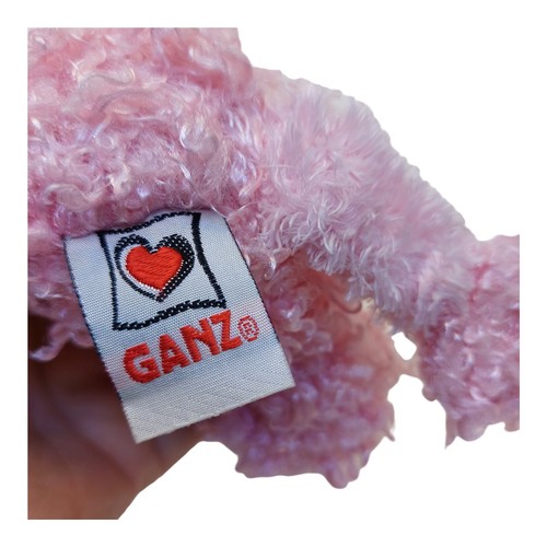 Ganz Webkinz Lil Kinz Pink Poodle Dog Plush Stuffed Animal No Code HM107 - Picture 6 of 9