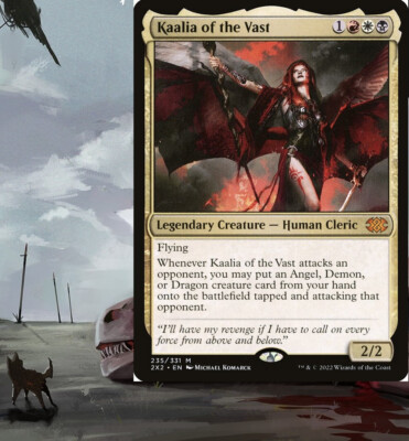 *Kaalia of the Vast* Commander Deck EDH Magic MTG Ready-to-Play w/ FULL ART LAND
