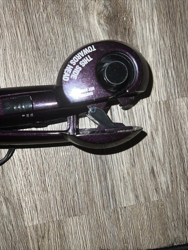 INFINITI PRO by Conair Curling Iron Hair Curler Purple C413MP EUC - Picture 3 of 3