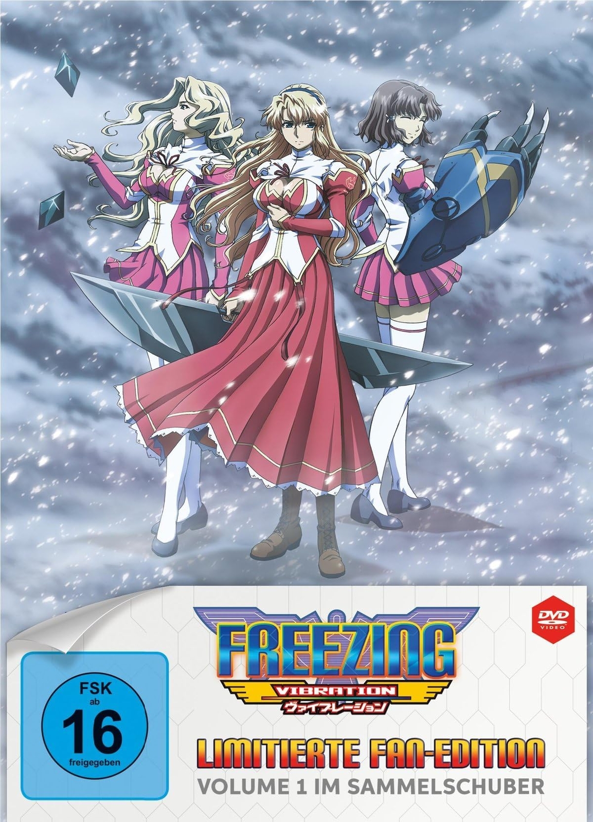 Freezing Vibration - Volume 1 mit Sammelschuber LTD. (DVD) Uchida Aya Watanabe