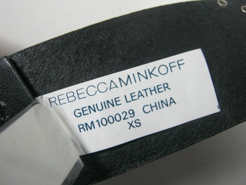 Rebecca Minkoff Womens Ladies Genuine Leather Belt Stud/Meshed Size Small New - Picture 4 of 12