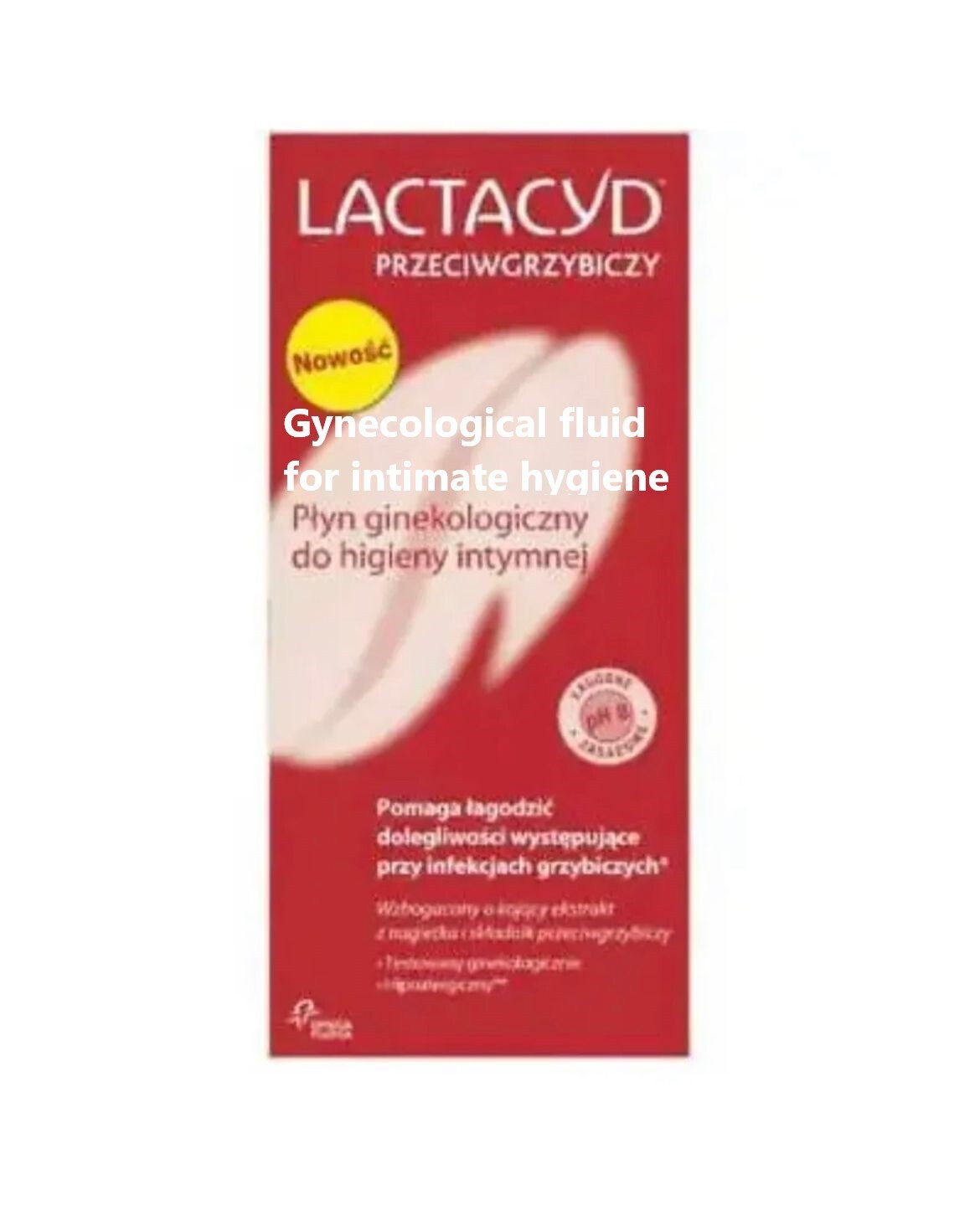 LACTACYD  Antifungal Liquid, Plyn Ginekologiczny Przeciwgrzybiczny, 200 ml