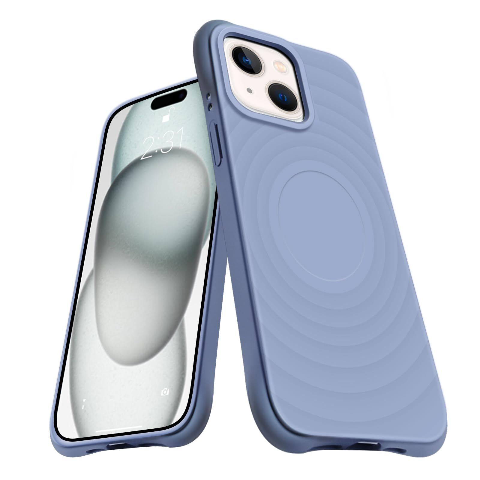 for iPhone 15 Plus Case MagSafe Compatible Silicone Shockproof iPhone 15 Pl 552