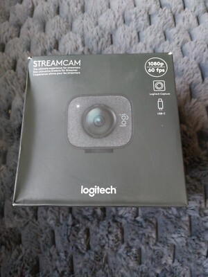 Logitech 960001281 1080P Live Streaming Webcam - Schwarz