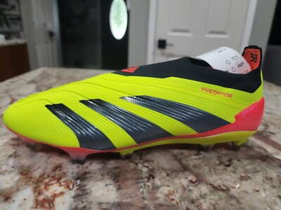  Predator エリート adidas Predator Elite Laceless FG Men's Football Shoes Soccer