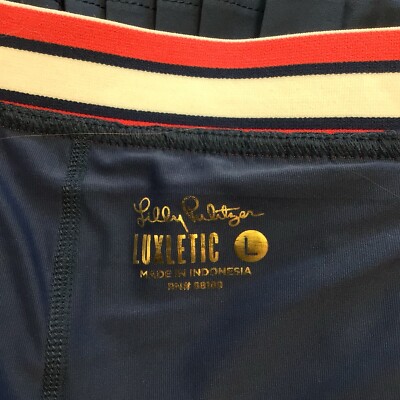 Skort (short-jupe) Lilly Pulitzer - Taille M, Navy, UPF 50+ - Neuf Avec étiquette