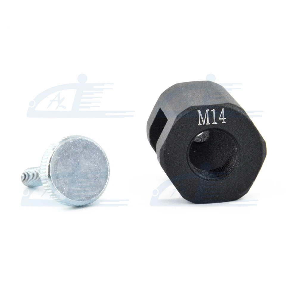 Herramienta universal de bujía de motor de 14 mm Gapper Gapping Bujía Pinza negra Foto 2 de 4