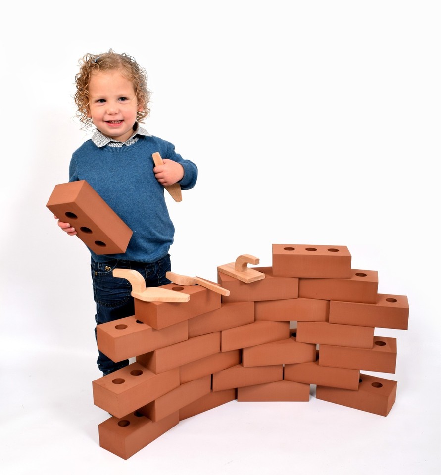 Single Foam Fake Building Brick Prop Real Size Construction Block ...