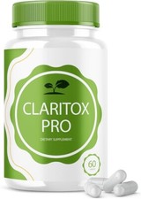 Claritox Pro Memory Brain Support Extra Strength Dietary Supplement 60 Capsules