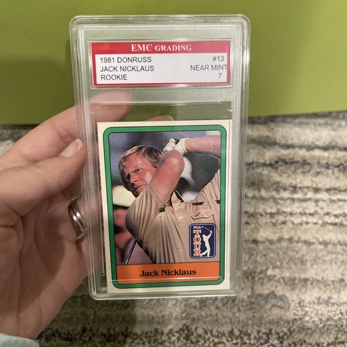 1981 Donruss Jack Nicklaus Rookie EMC Grading 430302 #13 Grad 7