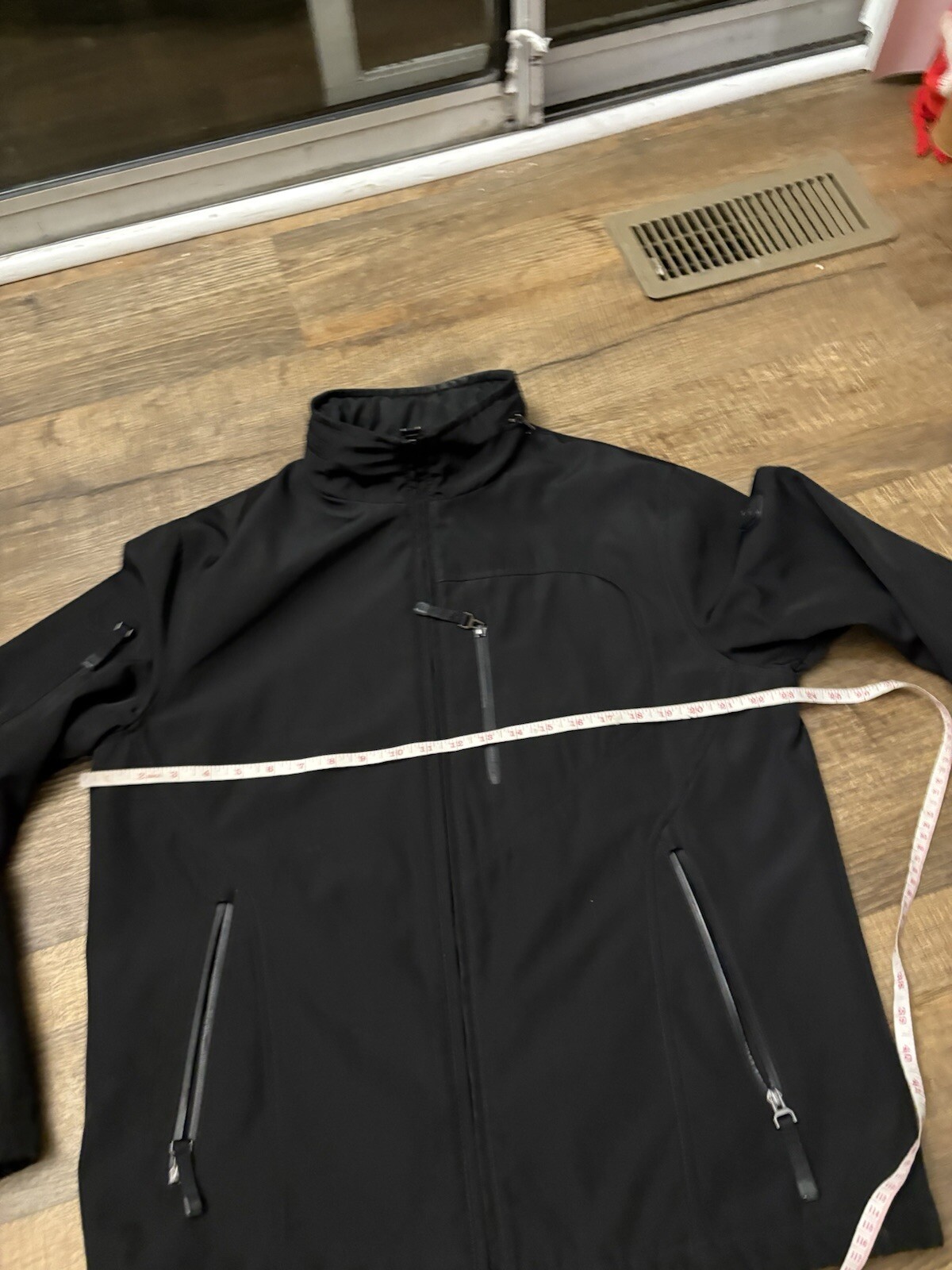 Tumi Jacket Men Medium Black T Tech Softshell Sto… - image 7